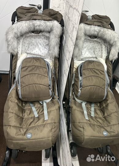 Санки коляска nika kids