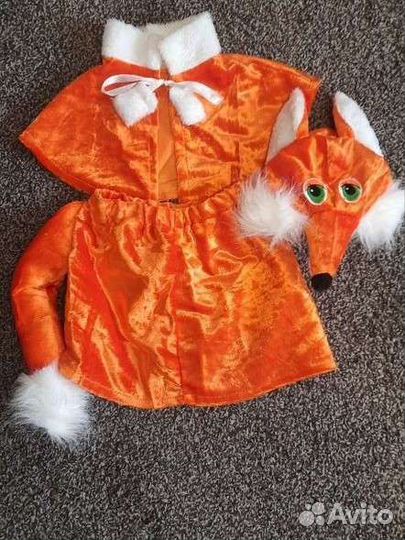 Новогодний костюм лисички