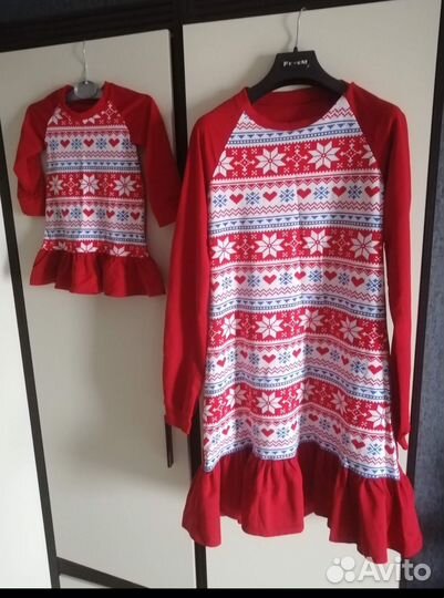 Платья мама дочка
