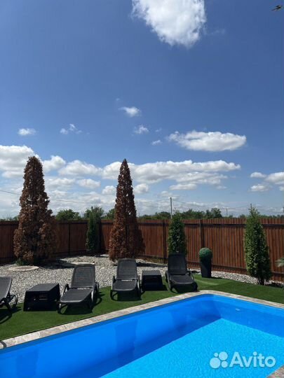 Баня с бассейном