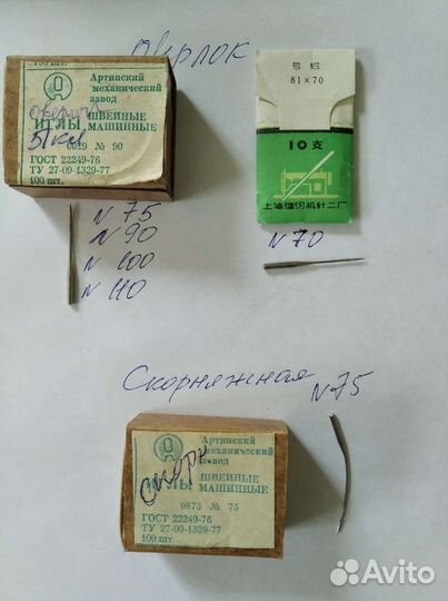 Игла для швейной машинки