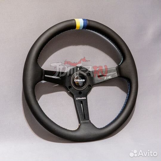 Руль спортивный Greddy Style - 350мм / light-вынос