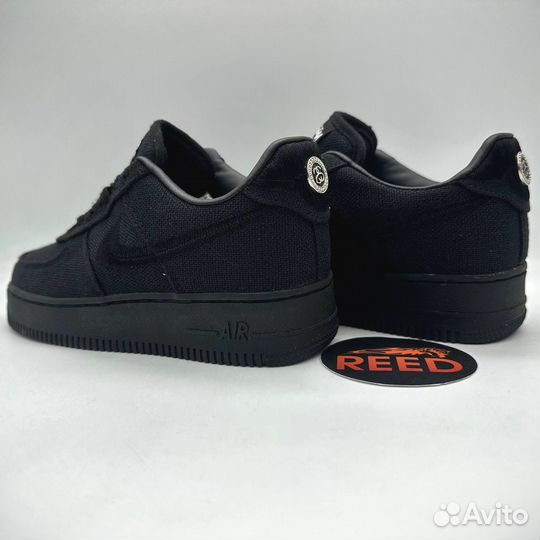 Nike Air Force 1 Low Stussy Triple Black