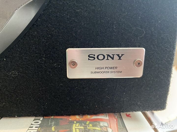 Сабвуфер sony Xplod 1300