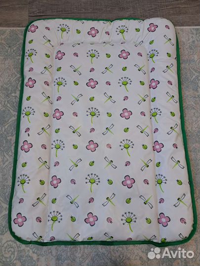 Пеленальный матрас+горка для купания