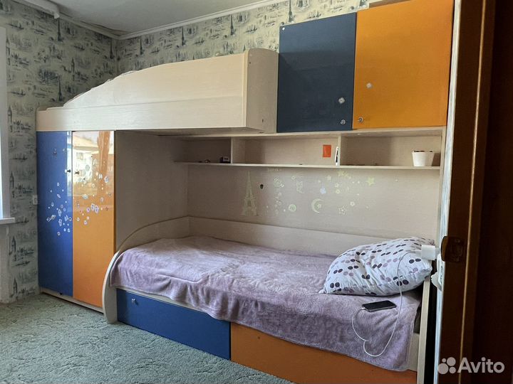 Двухъярусная кровать бу