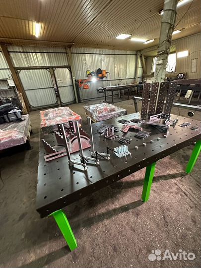 Сварочные столы с оснасткой в комплекте