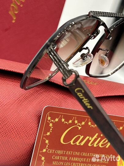 Солнцезащитные очки мужские cartier