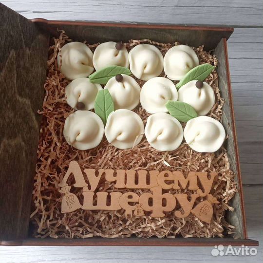 Мужской букет пельмени из шоколада