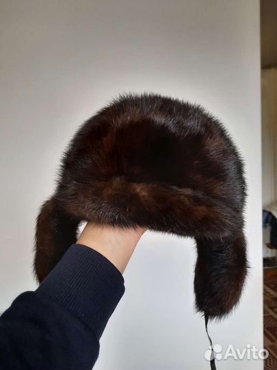 Шапка норковая женская