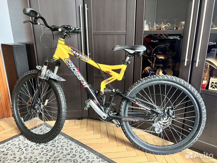 Горный велосипед двухподвес Cross