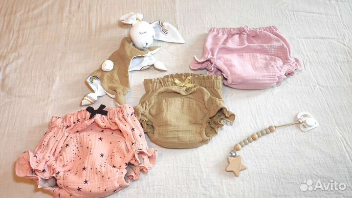 Трусики непромокаемые из муслина