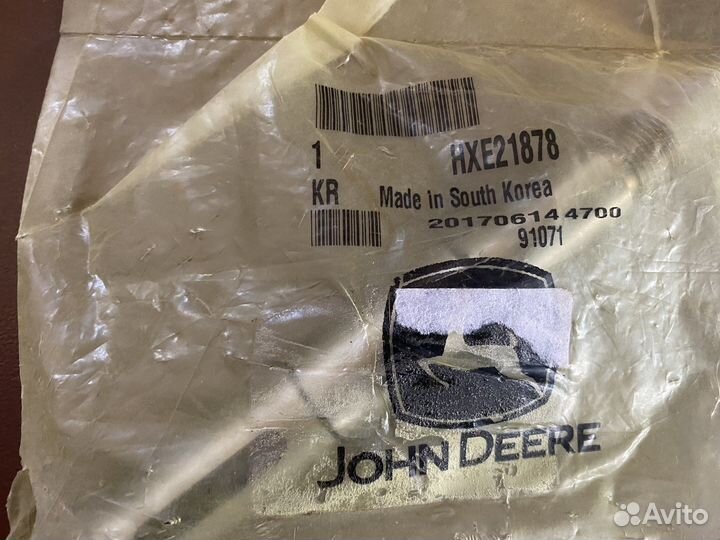 Джон Дир HXE21878 ось вентилятора John Deere