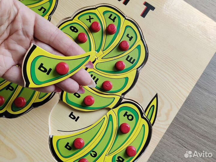 Деревянный алфавит