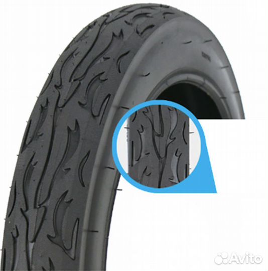 Велопокрышки 2шт 24х3.0 flame