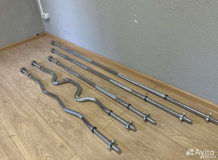 Гриф, Штанга, блины