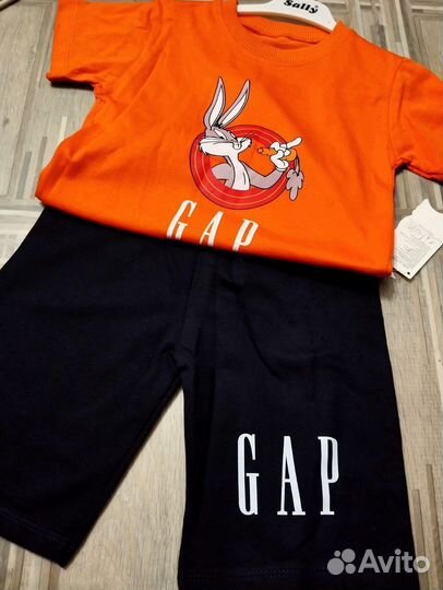 Костюм летний GAP на мальчика 92 98 104