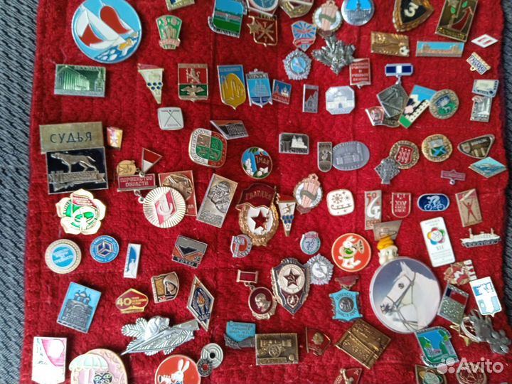 Значки СССР темы разные