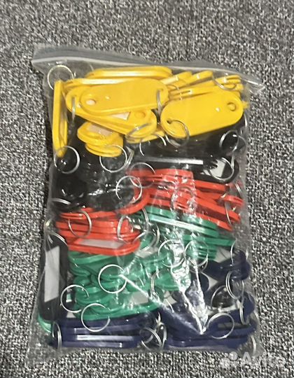 Бирка для ключей (упаковка 100 шт.)