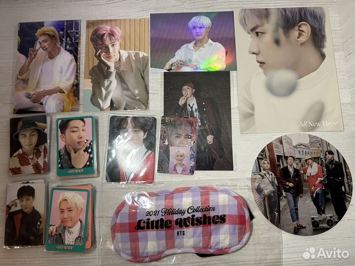 Карты и открытки BTS Намджун Хосок