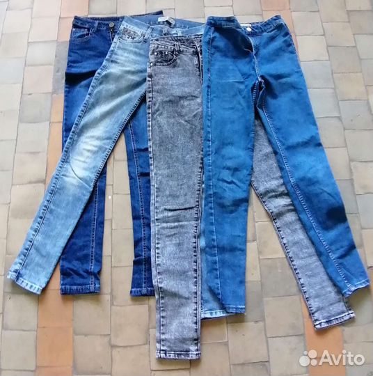 Одежда для девочки, женская, джинсы