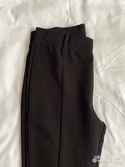 Брюки черные клеш женские