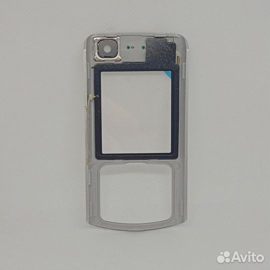 Корпус nokia N70 чёрный-серебро