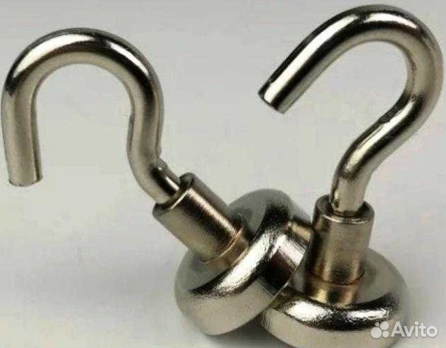 Магнитные Крепления с Крючком,Резьбой, Зенковкой