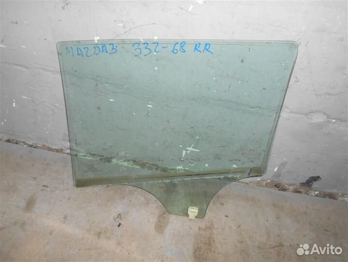 Стекло двери задней правой от Mazda Mazda 3 (BL)