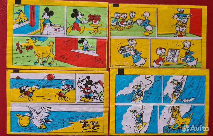 Вкладыши дональд желтый 4 штуки