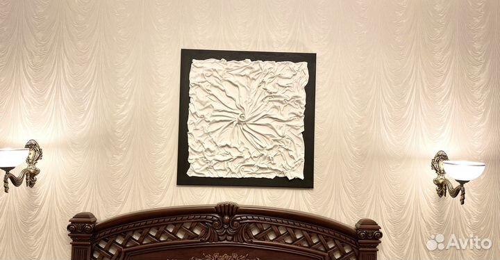 Картина интеьерна рельефная рамеп 80/80