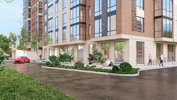 2-к. квартира, 84 м², 2/16 эт.