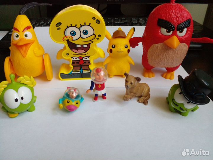 Фигурки коллекционные киндер сюрприз и другие