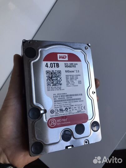 Жесткий диск WD Red 4 tb