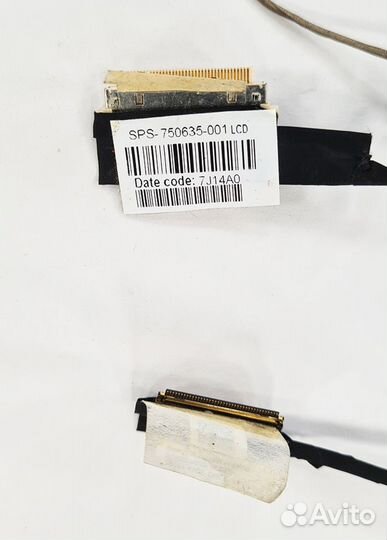 Бу Шлейф матрицы HP 250 G3 K7J44ES (ZS051 lvds cab