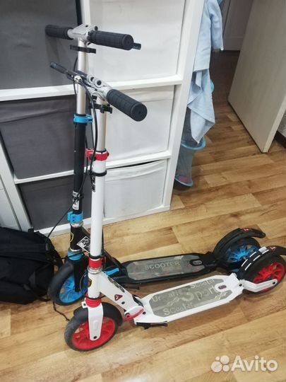 Самокат Urban с дисковым тормозом, складной