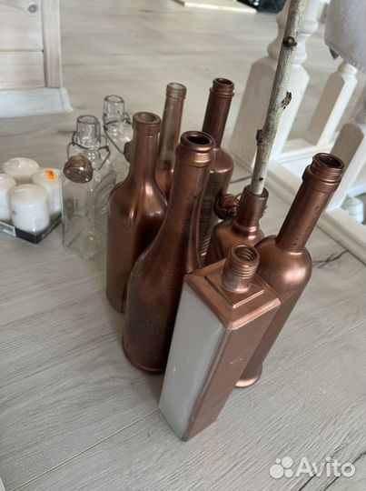 Декор, свечи ikea, для свадьбы,сухоцветы