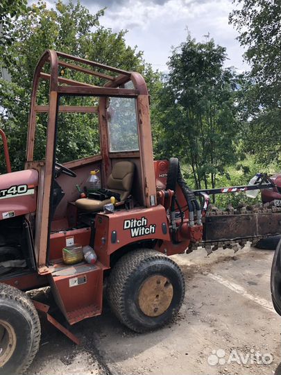 Услуги траншеекопателя