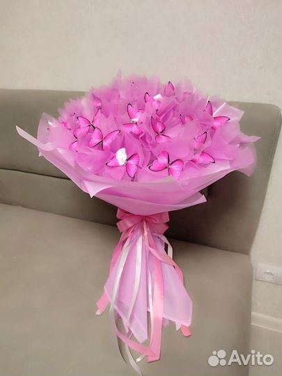 Букеты из бабочек