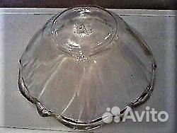 Конфетница стеклянная