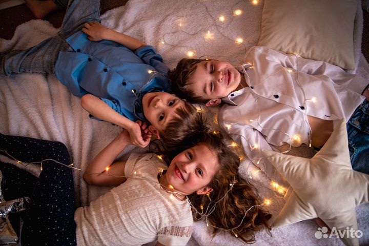 Фотосессия новогодняя, семейная, детская