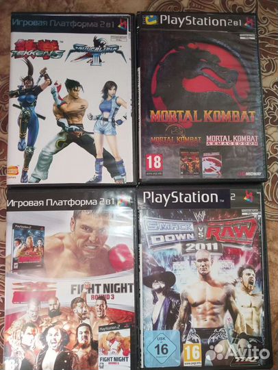 Sony рlaystation 2 ps2 диски