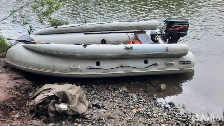 Лодка пвх и мотор Меркурий 30 водомёт