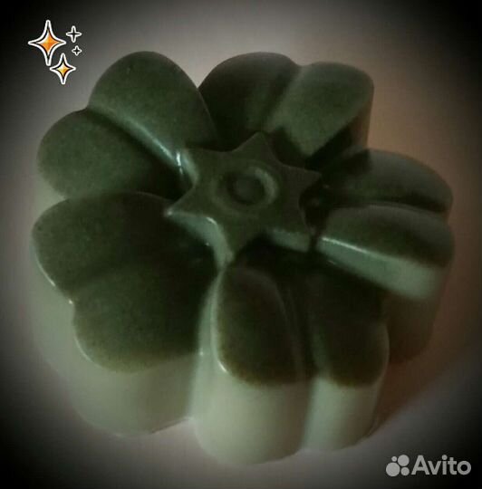 Полезное Мыло ручной работы с Глиной. Спирулиной