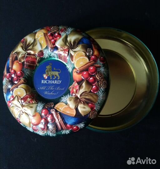 Жестяная банка из под чая