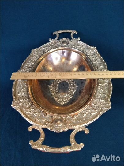 Ваза для фруктов/фруктовница металл