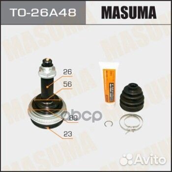 Шрус toyota to26a48 Masuma