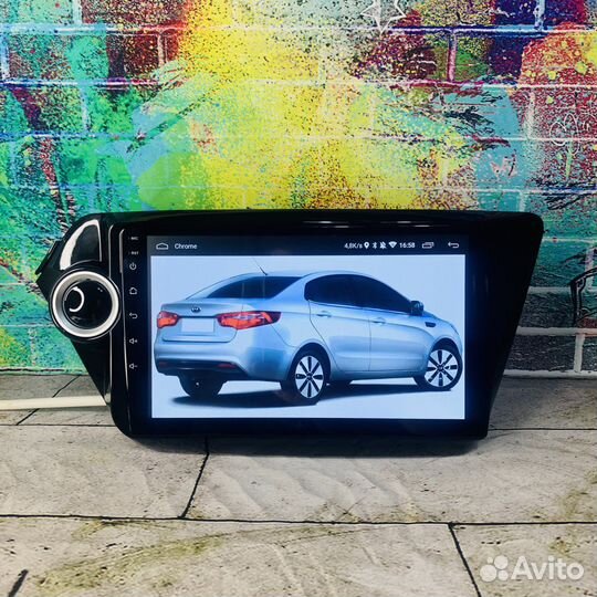 Kia Rio 3 2011-2016 штатная Андроид магнитола