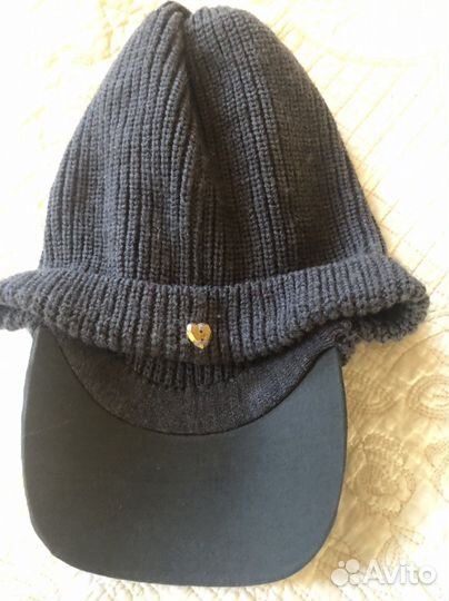 Кепка зима-весна вязаная Италия