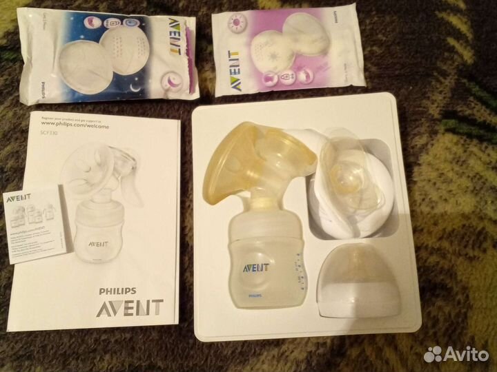Молокоотсос ручной philips avent